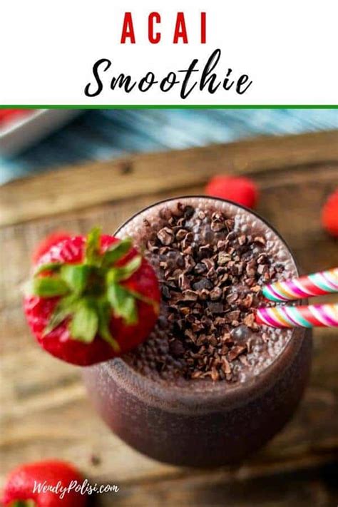 acai-smoothie-a-delicious-vegan-superfoods-smoothie image