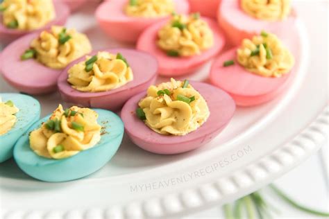 colored-deviled-eggs-for-easter-my-heavenly image