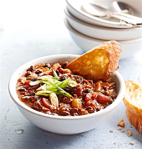 beef-and-black-bean-chili-better-homes-gardens image