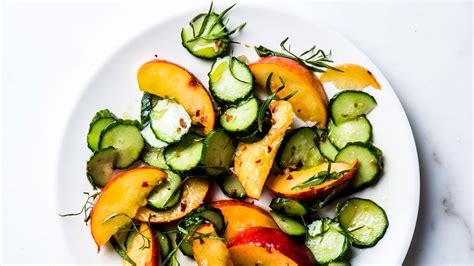 cucumber-and-peach-so-weird-it-works-bon-appetit image