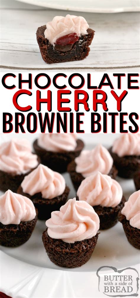 chocolate-cherry-brownie-bites-butter-with-a-side image
