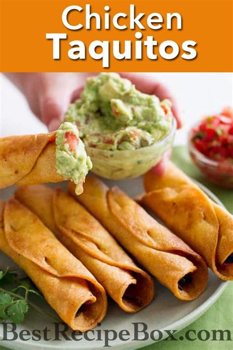 chicken-taquitos-recipe-or-crispy-rolled-tacos image