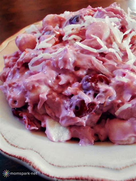 cherry-fluff-marshmallow-salad-recipe-mom-spark image