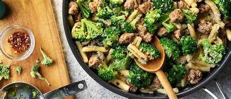 cavatelli-sausage-with-broccoli-campbells-kitchen image