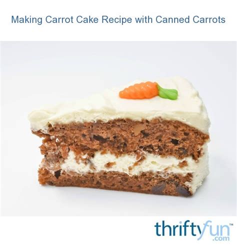 making-a-carrot-cake-recipe-with-canned-carrots-thriftyfun image