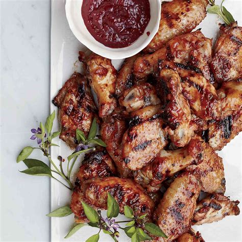 smokin-chicken-wings-with-cherry-bbq-glaze image