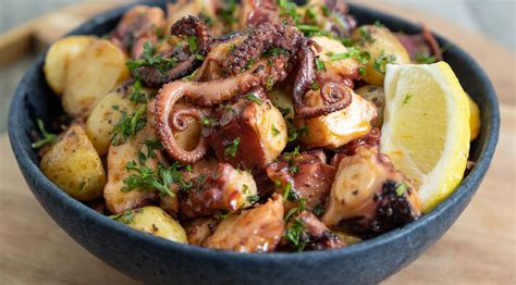 warm-octopus-and-potato-salad-farm-boy image