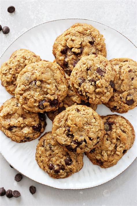 coconut-oil-oatmeal-cookies-cook-nourish-bliss image