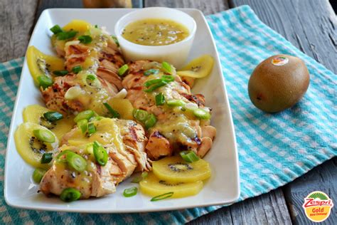 grilled-chicken-with-zespri-sungold-kiwi-ginger-sauce image