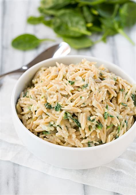 parmesan-and-spinach-orzo-cooking-classy image