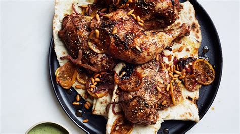 zaatar-roast-chicken-with-green-tahini-sauce-bon-apptit image