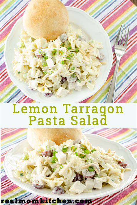 lemon-tarragon-pasta-salad-real-mom-kitchen image