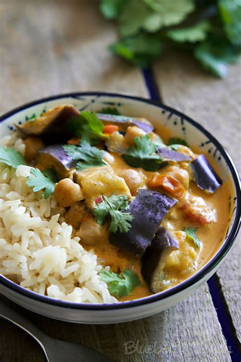 creamy-eggplant-curry-with-chickpeas-blueberry-vegan image