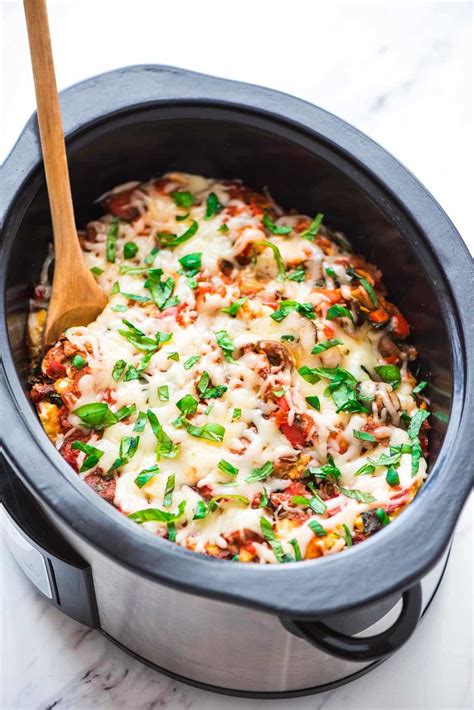 crock-pot-pasta-healthy-slow-cooker-pasta image