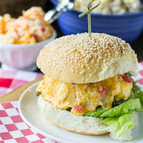 southern-pimento-cheese-burger-recipe-spicy image