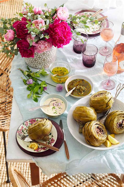steamed-artichokes-with-dipping-sauces-better-homes image