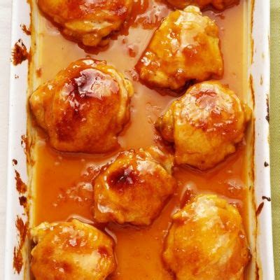 apricot-dijon-glazed-chicken-recipe-delish image
