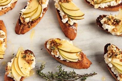 ricotta-pear-and-walnut-crostini-tasty-kitchen image