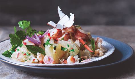 thai-pomelo-salad-with-lobster-and-crab-food-republic image