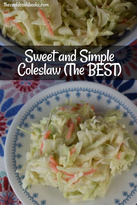 simple-coleslaw-recipe-these-old-cookbooks image