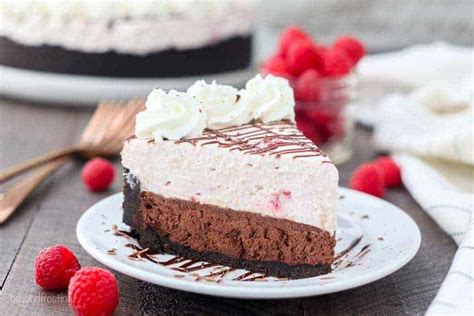 no-bake-raspberry-chocolate-mousse-cake-beyond image