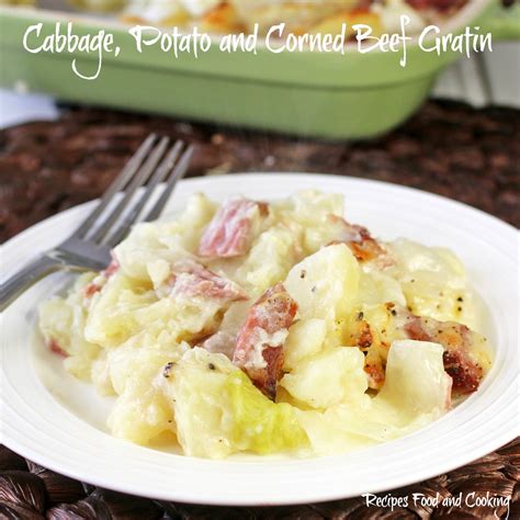 cabbage-potato-and-corned-beef-gratin image