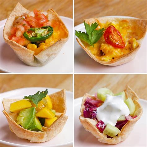 mini-tacos-bowls-tasty-food-videos-and image