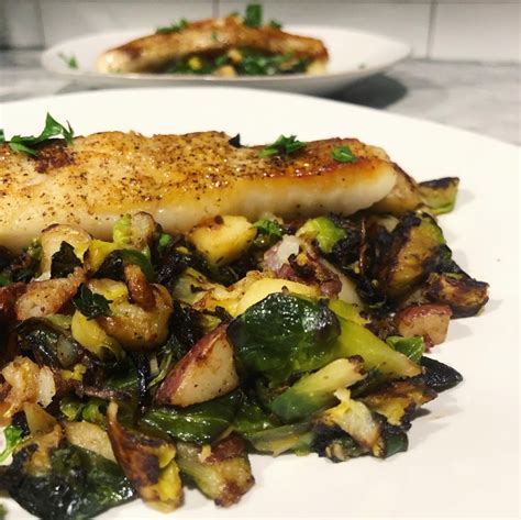seared-halibut-with-brussels-sprouts-hash-mom image