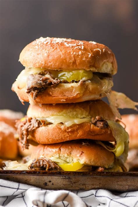 roast-beef-sliders-mini-pulled-beef-sandwiches image