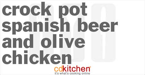 crock-pot-spanish-beer-and-olive-chicken image