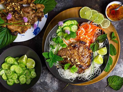 vietnamese-grilled-pork-chops-with-chilled-rice image