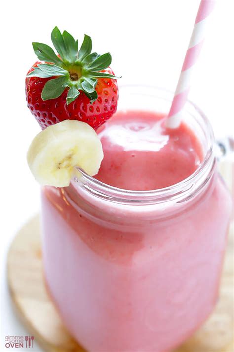 strawberry-banana-smoothie-recipe-gimme-some-oven image