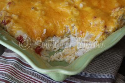 tex-mex-chicken-casserole-southern-plate image