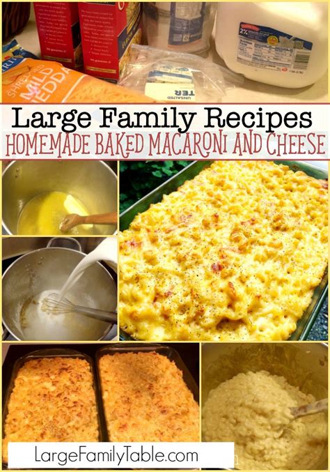 homemade-baked-macaroni-and-cheese-large-family image