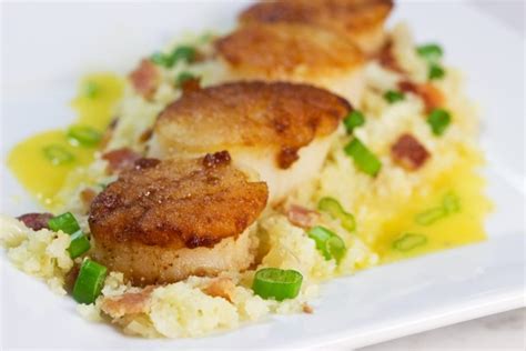pan-seared-scallops-with-beurre-blanc-gluten-free image