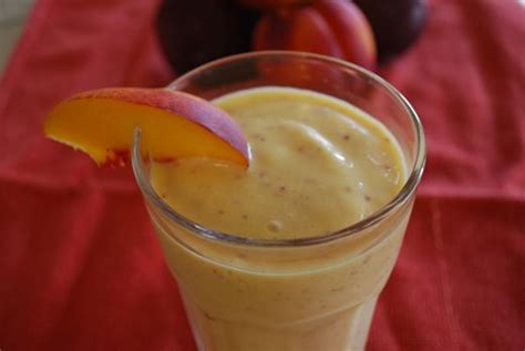 fresh-nectarine-smoothie-eating-made-easy image