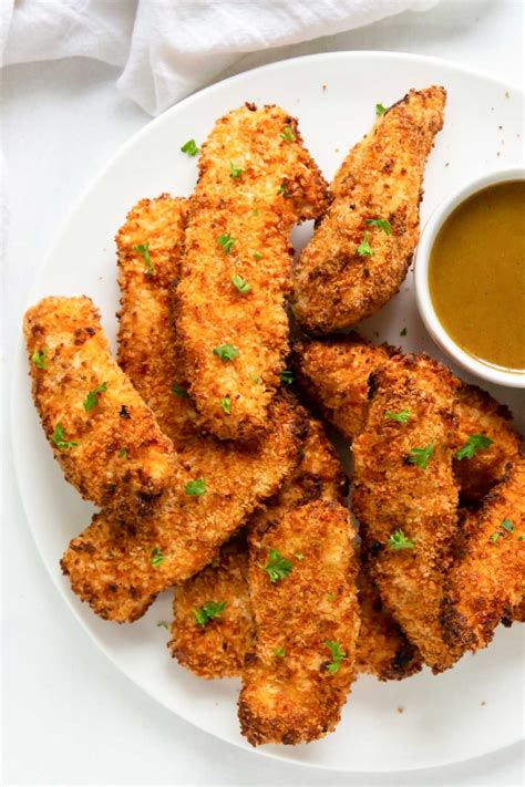 crispy-air-fryer-chicken-tenders-easy-recipe-kristines-kitchen image