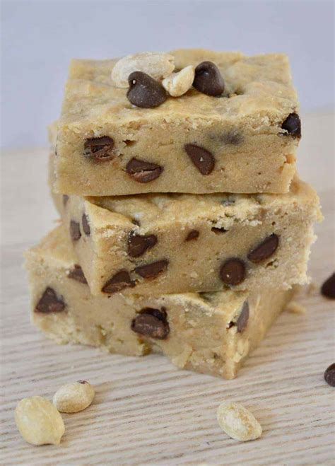 peanut-butter-banana-blondies-this-delicious image