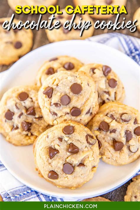 school-cafeteria-chocolate-chip-cookies-plain-chicken image