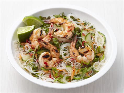 rice-noodle-salad-with-shrimp-food-network-kitchen image