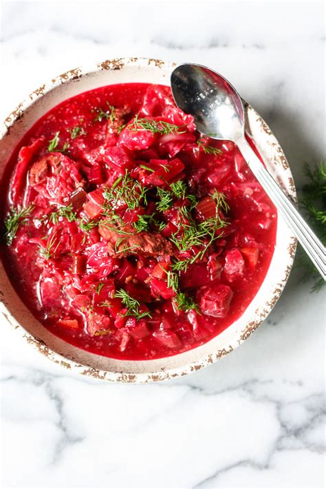 borscht-with-beef-recipe-kitchen-of-youth image