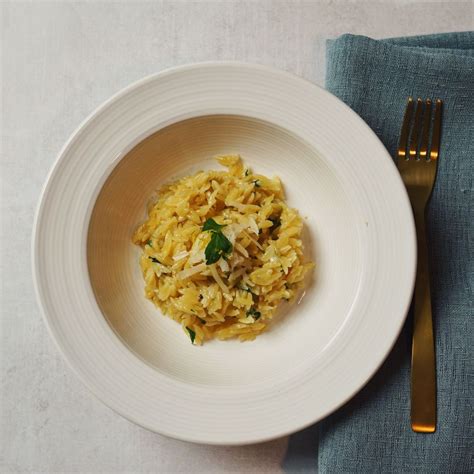 diana-henrys-orzo-with-lemon-zest-parsley-and image