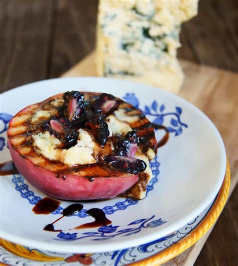 blue-cheese-grilled-peaches-cooking-on-the-weekends image