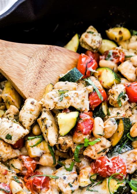 italian-chicken-and-vegetable-skillet image