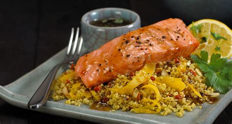 roasted-salmon-spice-sensation-couscous-with-mango image