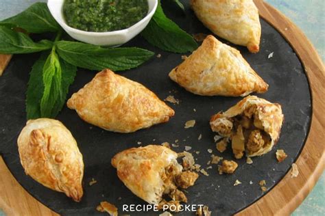 easy-samosa-recipe-a-baked-chicken-puff-pastry-snack image