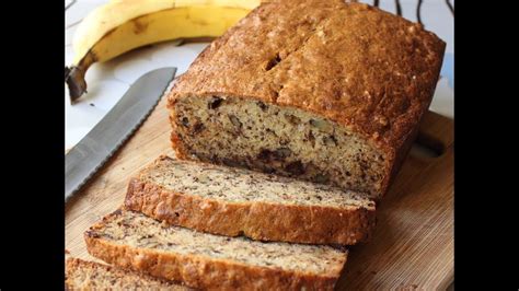 banana-bread-recipe-chocolate-banana-nut-loaf image