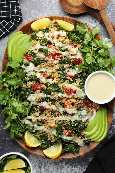 vegan-kale-salad-with-quinoa-loving-it-vegan image