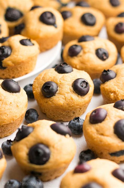 healthy-blueberry-pancake-bites-amys-healthy-baking image