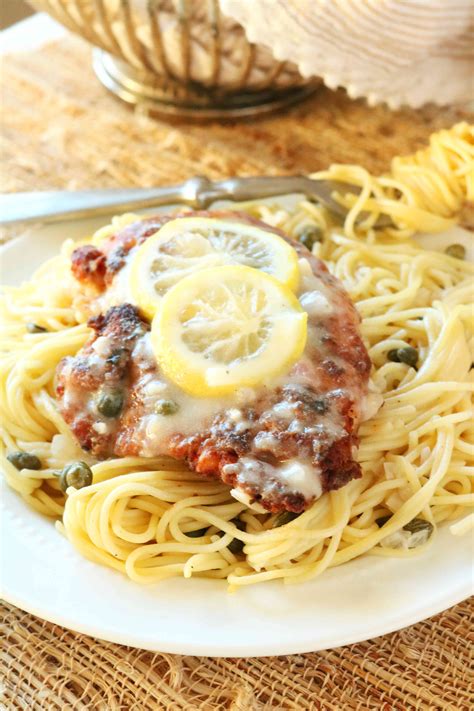 chicken-scallopini-with-piccata-sauce-the-anthony image